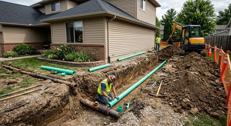Drain Rerouting in Tuscaloosa, AL