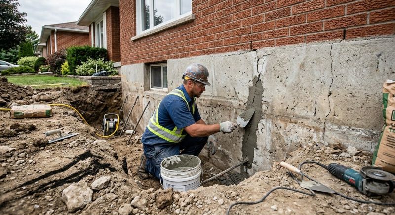 Basement Crack Repair in Columbus, OH