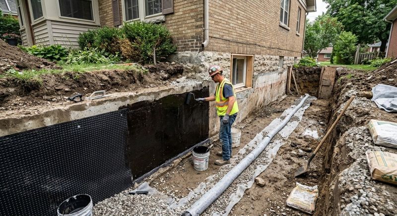 Basement Walls Waterproofing in Tuscaloosa, AL