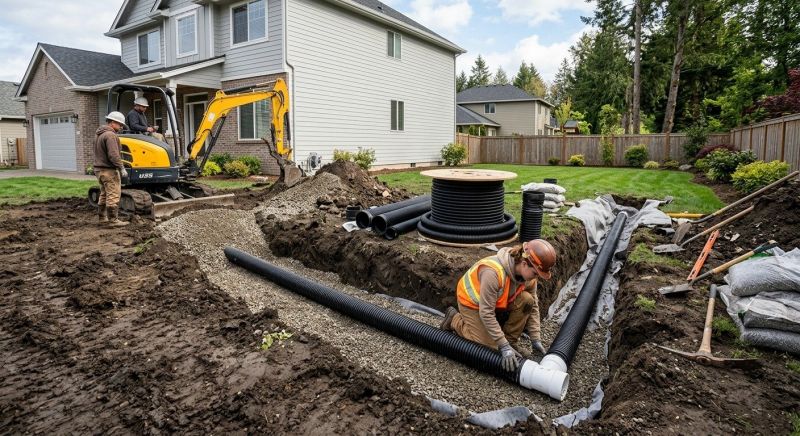 Drain Tile Installation in Birmingham, AL