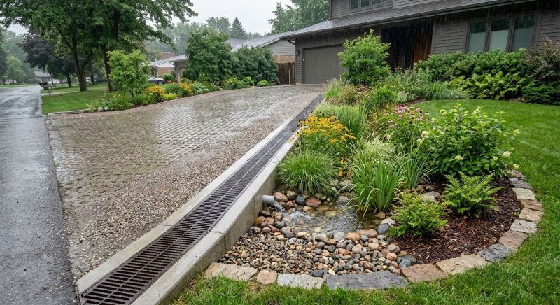 Driveway Drainage Installation in Tuscaloosa, AL