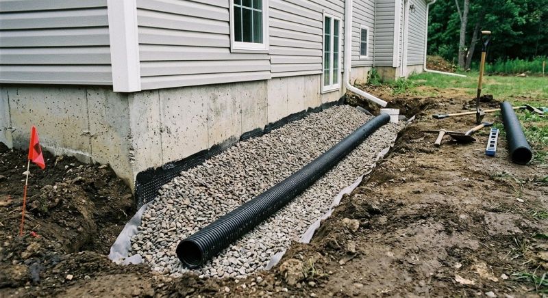 Foundation Drain Installation in Tuscaloosa, AL
