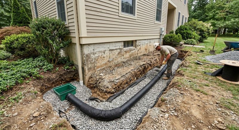 Foundation Drain Replacement in Tuscaloosa, AL