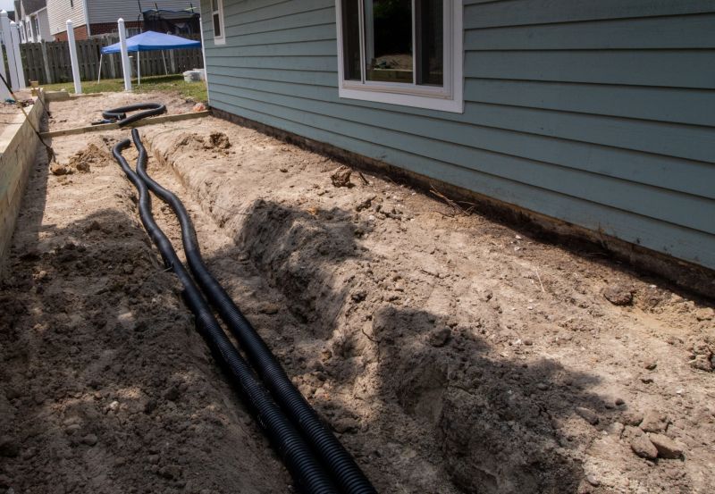 Foundation Drain Service
