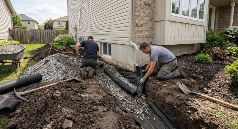 French Drain Service in Tuscaloosa, AL