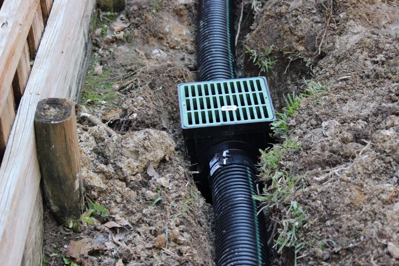 Hillside Drainage Installation in Tuscaloosa, AL