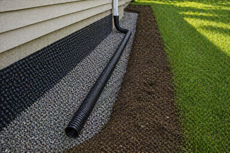 Sidewalk Drainage Installation in Tuscaloosa, AL