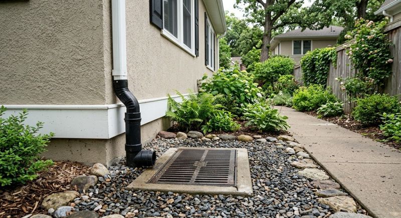 Underground Drain Installation in Birmingham, AL