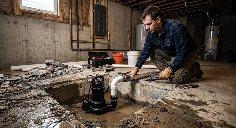 Weeping Tile Repair in West Des Moines, IA