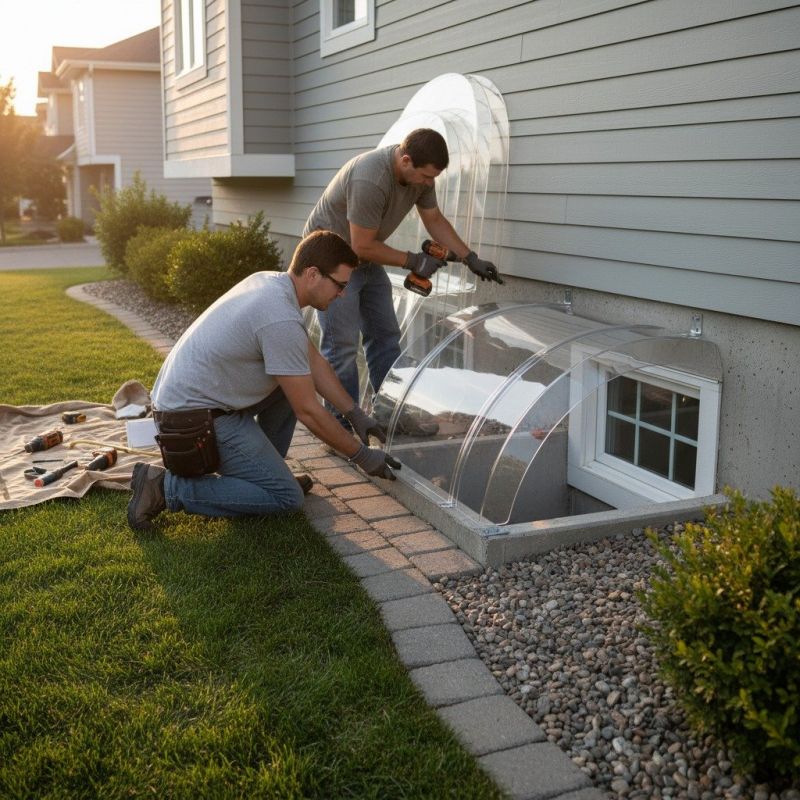Window Well Cover Installation in Alpharetta, GA