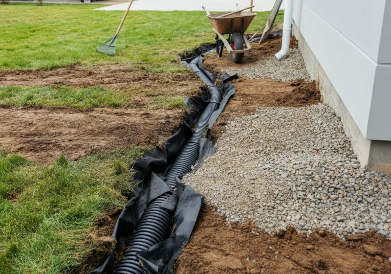Yard Drainage Improvement Service